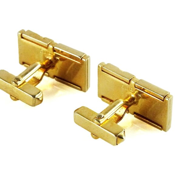 Swank Vintage 1950s Neo-gram Cufflinks Letters IK Initials Monogram - Picture 3 of 3